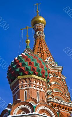 Domes of the Saint Basil cathedral
