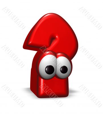cartoon question mark