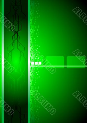 Dark technical background