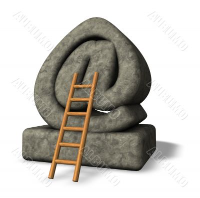 stone email symbol