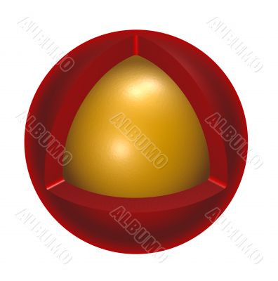 center sphere