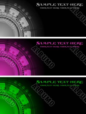 Technical banners