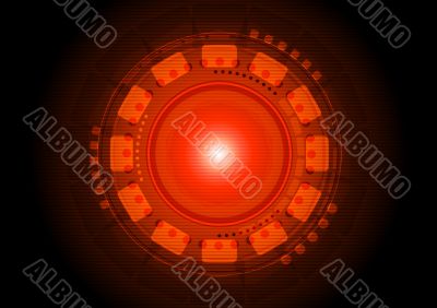 Black and red background
