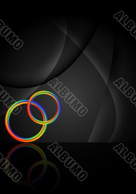 Dark background