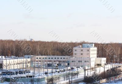 Trolleybus depot