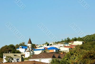 Houses on the slope