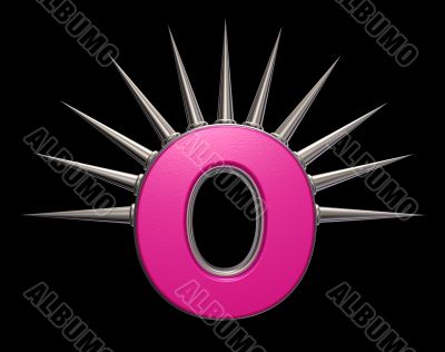 prickles letter o