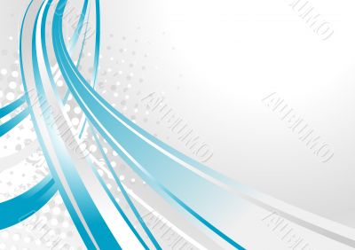 Blue abstract background