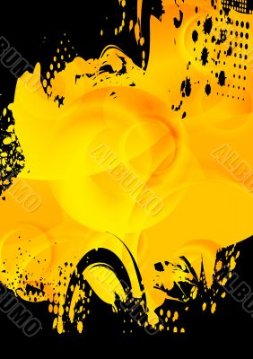 Bright abstract background