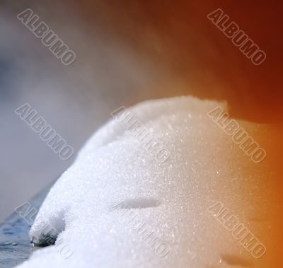 snowy landscape, winter in Russia