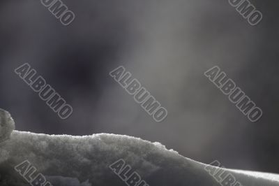 snowy landscape, winter in Russia