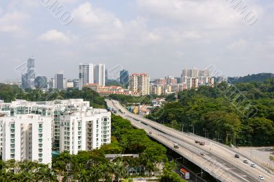 Singapore sleeping district