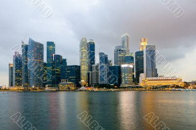 Singapore skycrapers