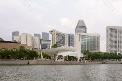 Singapore embankment