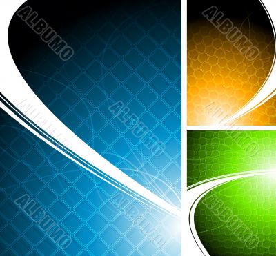 Vibrant backgrounds