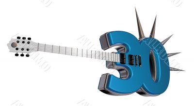 number thirty guitar