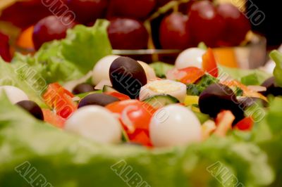 Colorful salad