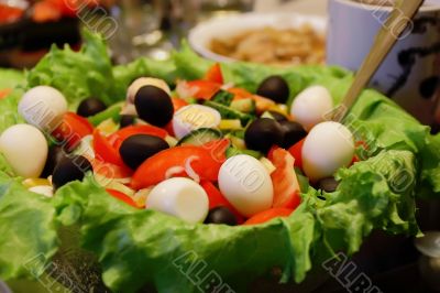 Colorful salad