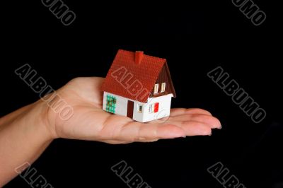 House in hand