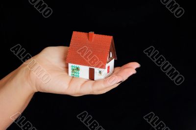 House in hand