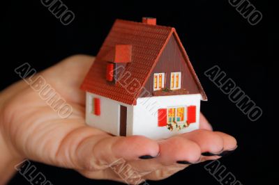 House in hand