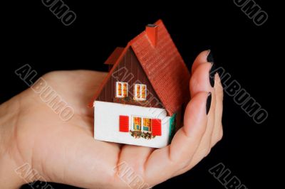 House in hand