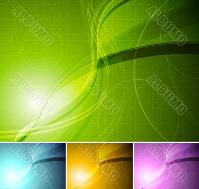 Colourful stylish backgrounds