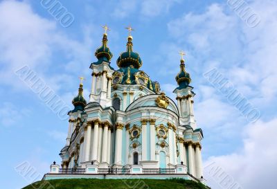 Temple of the baroque style