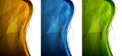Bright tech banners
