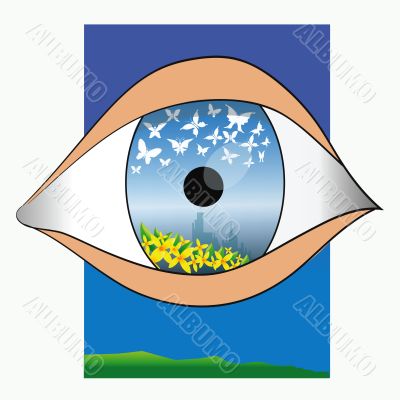 blue eye