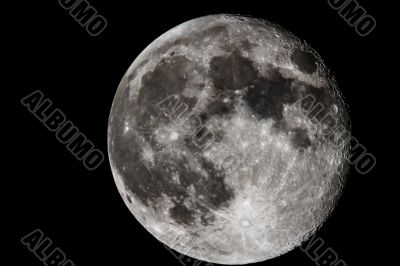 The moon