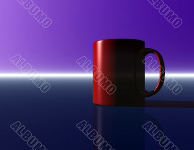 red mug
