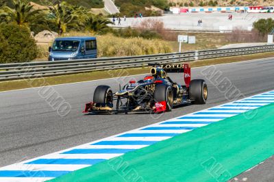 Team Lotus Renault F1, Romain Grosjean, 2012