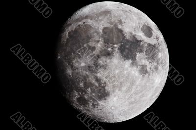 The moon