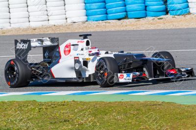 Team Sauber F1, Kamui Kobayashi, 2012