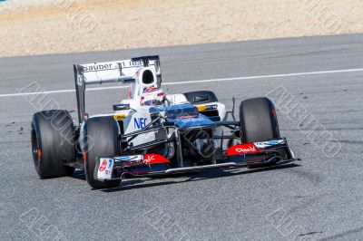 Team Sauber F1, Kamui Kobayashi, 2012