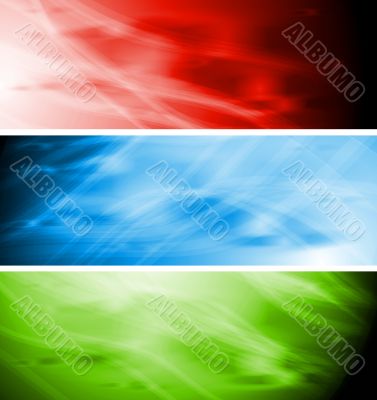 Colourful wavy backgrounds