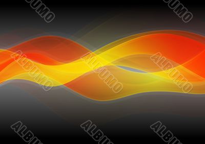 Vector wavy backdrop