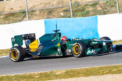 Team Catherham F1, Jarno Trulli, 2012