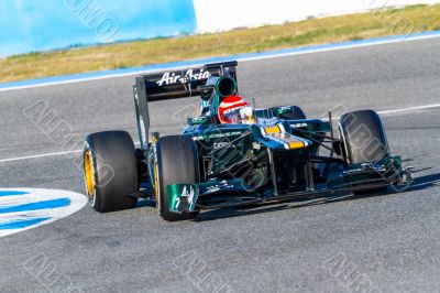Team Catherham F1, Jarno Trulli, 2012