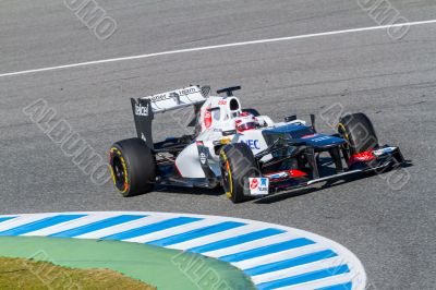 Team Sauber F1, Kamui Kobayashi, 2012