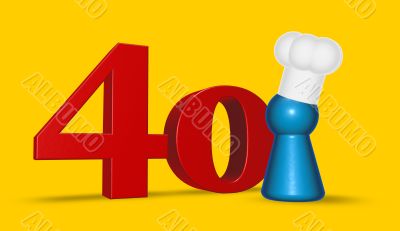 number forty cook