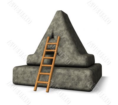 stone letter a