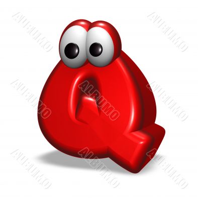 cartoon letter
