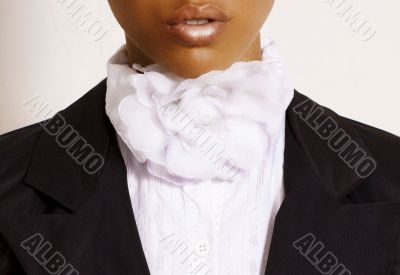 Girl with bow