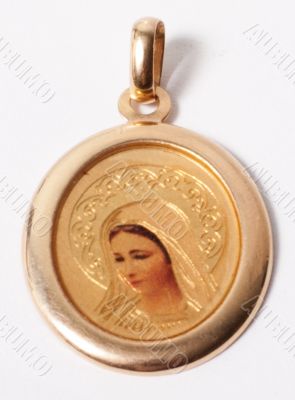 gold pendant