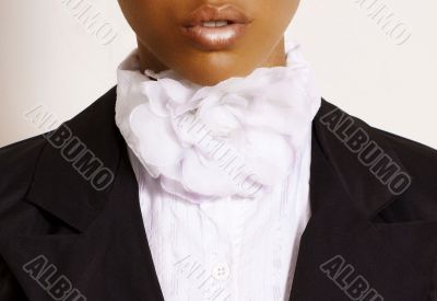 Girl with bow