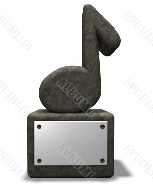 music note monument