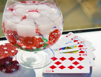 Cocktail of the player in poker