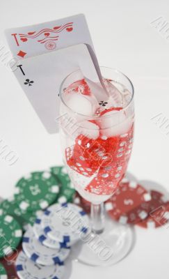 Cocktail of the player in poker